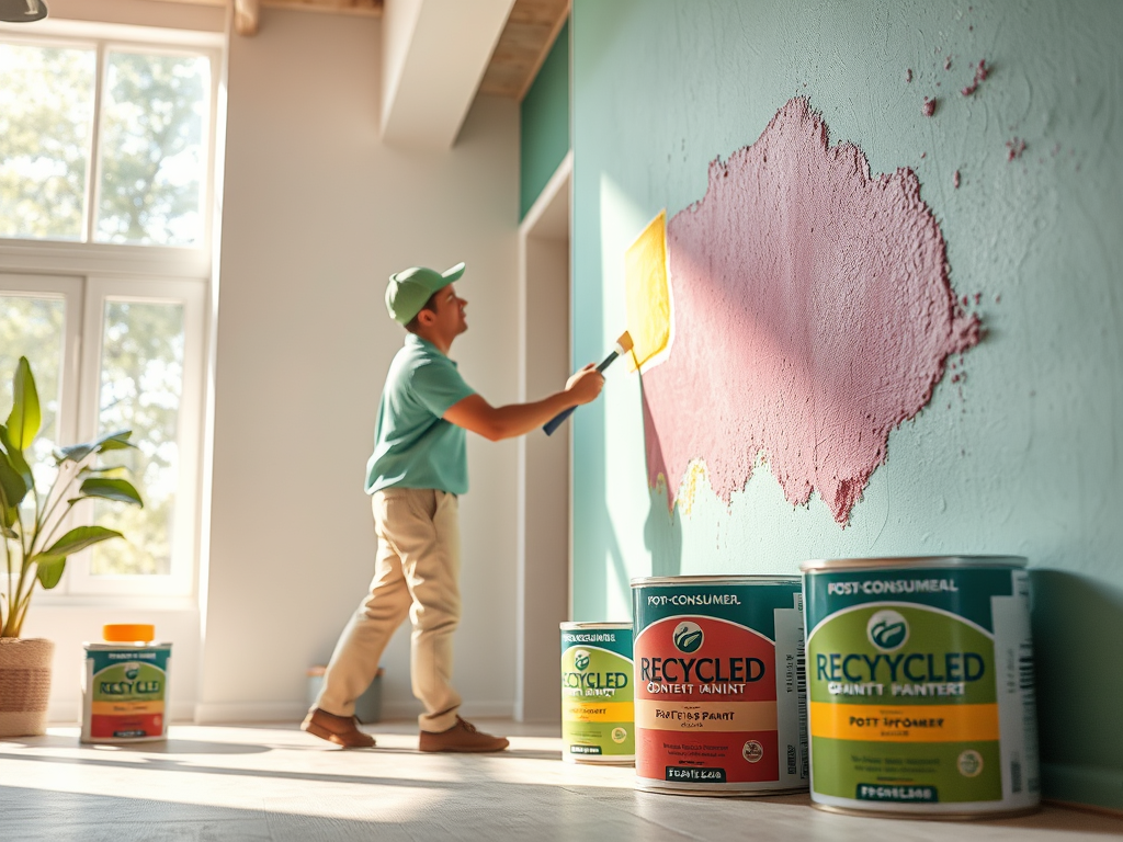 Snapshot of Paint Made From Recycled Materials For Apartment Decor